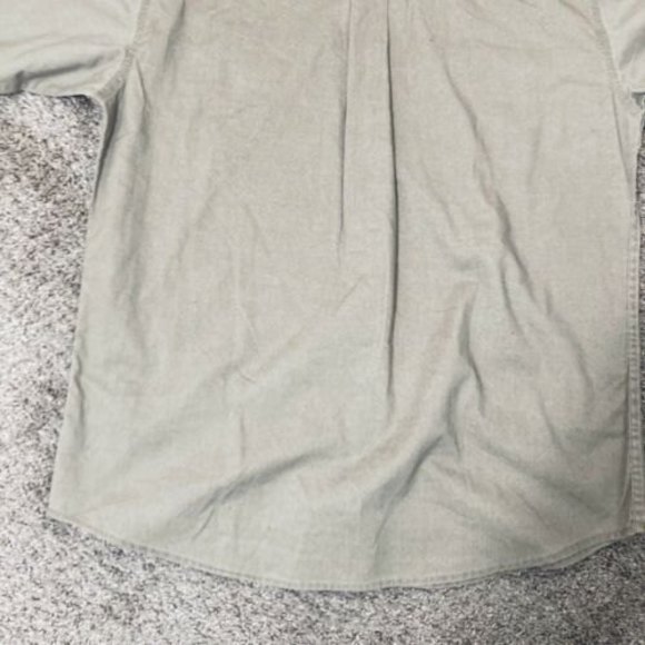 RED HEAD BRAND CO. size Medium Men's tan short sleeve button up shirt - Picture 7 of 9